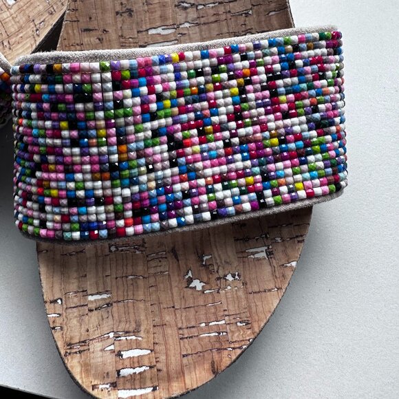 Women's Anne Klein Beaded Slides - Picture 2 of 5